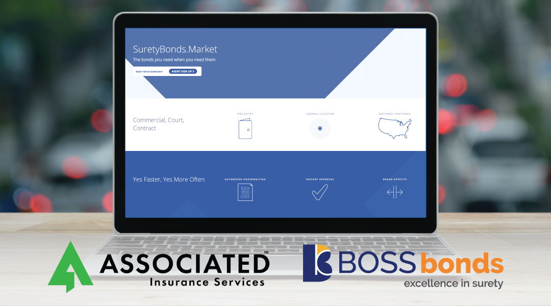 BOSS Bonds Partners with Associated Insurance Services to Deploy SuretyBonds.Market Platform